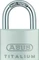 ABUS 64 Titalium 64TI/40, verschiedenschließend, Vorhängeschloss, 2er-Pack Vorschaubild