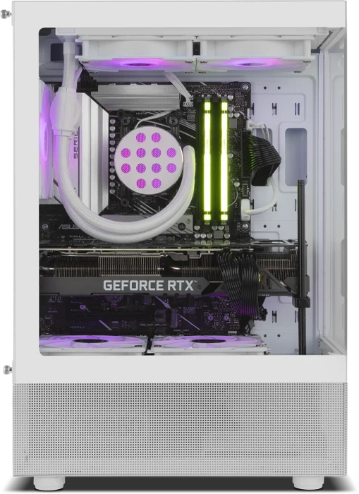 Nox Xtreme Hummer Vision White, weiß, Glasfenster