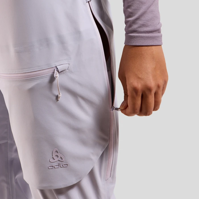 Odlo X-Alp 3L Hardshell Skihose lang misty lilac (Damen)