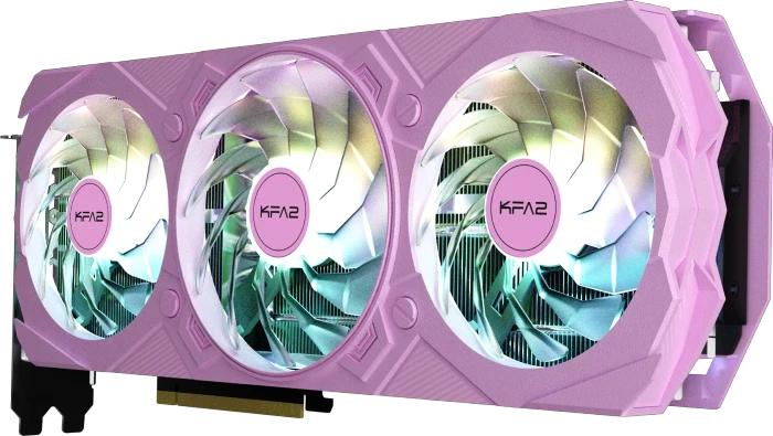 KFA2 GeForce RTX 4070 EX Gamer Pink (1-Click OC), 12GB GDDR6X, HDMI, 3x DP