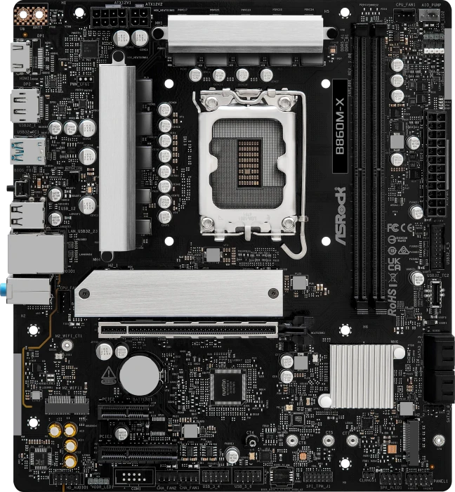 ASRock B860M-X (Intel 1851)
