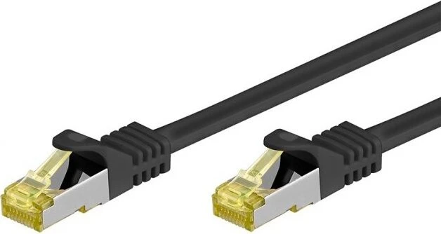 EFB Elektronik Patchkabel, Cat7/Cat6a, S/FTP, RJ-45/RJ-45, 30m, schwarz
