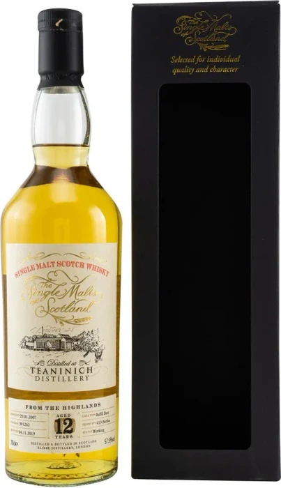 The Single Malts of Scotland Teaninich 2007 12 Years Old 700ml
