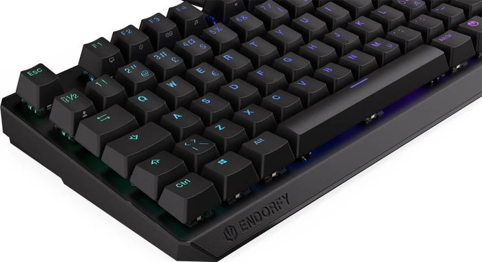 Endorfy Thock TKL, PBT, LEDs RGB, Kailh RED, USB, ND