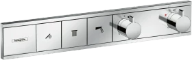 Hansgrohe RainSelect Thermostat Unterputz für 3 Verbraucher chrom
