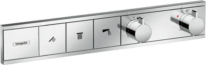 Hansgrohe RainSelect Thermostat Unterputz für 3 Verbraucher chrom