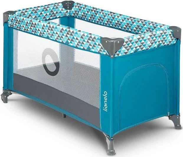 Lionelo Stefi 2in1 Reisebett green turquoise