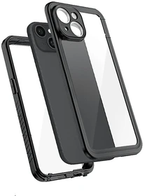 Eiger Avalanche Case für Apple iPhone 15 Plus schwarz/transparent