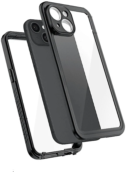 Eiger Avalanche Case für Apple iPhone 15 Plus schwarz/transparent