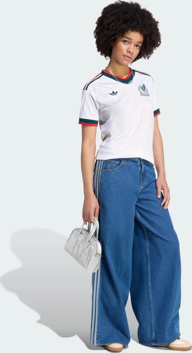 adidas FIFA WM 2026 Mexiko Auswärtstrikot kurzarm weiß (Damen)