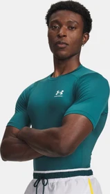 Under Armour HeatGear Armour Funktionsshirt kurzarm rack green/white (Herren)
