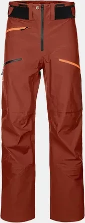 Ortovox 3L Deep Shell Hose lang clay orange (Herren)