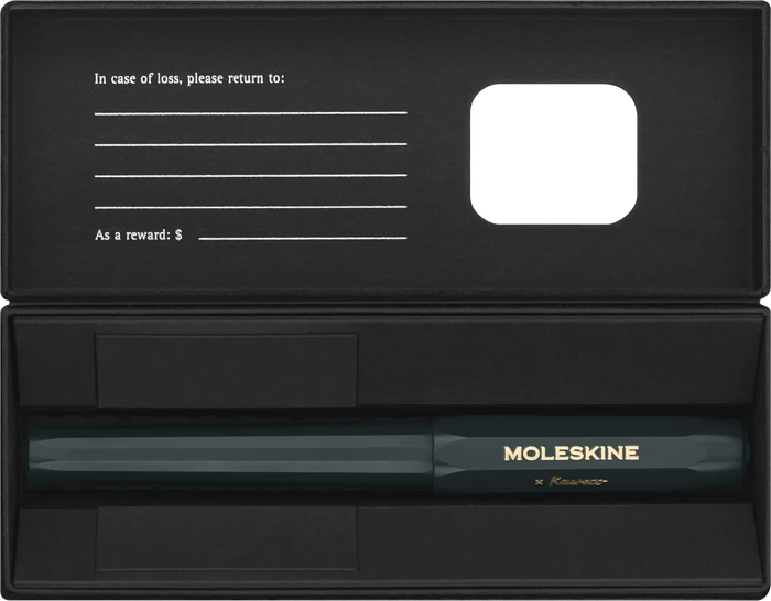 Moleskine x Kaweco Kugelschreiber grün, Etui