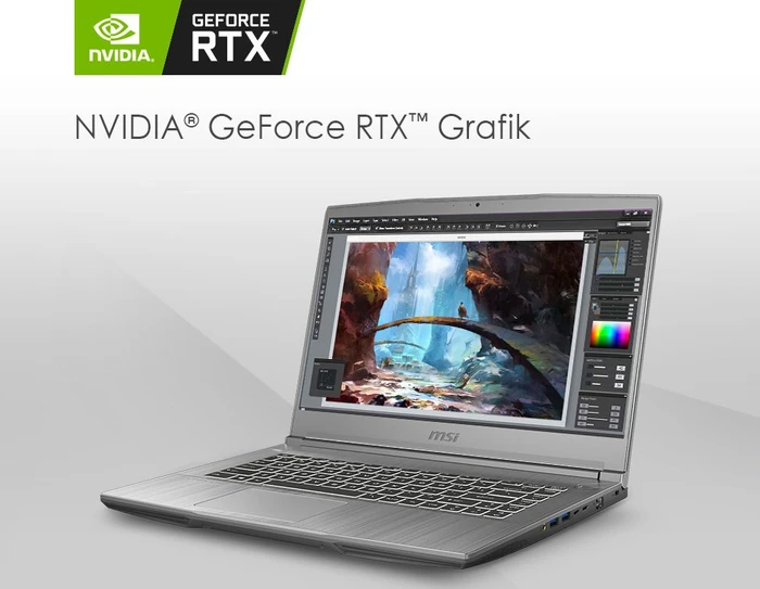 MSI Creator 15M 036-A9SD, Space Grey, Core i7-9750H, 16GB RAM, 512GB SSD, GeForce GTX 1660 Ti, DE
