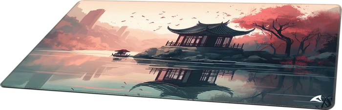 Sharkoon Skiller SGP40 D7, Mouse Mat, 1000x500mm, Teahouse by the River