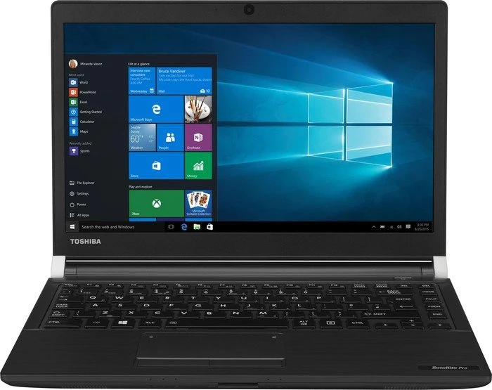 Dynabook Satellite Pro A30-C-10R, schwarz, Core i3-6100U, 4GB RAM, 500GB HDD, DE