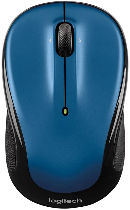 Logitech M325s Wireless Mouse blau/schwarz, USB