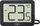 TFA Dostmann Innen-Außen-Thermometer schwarz, digital (30.1066.01)