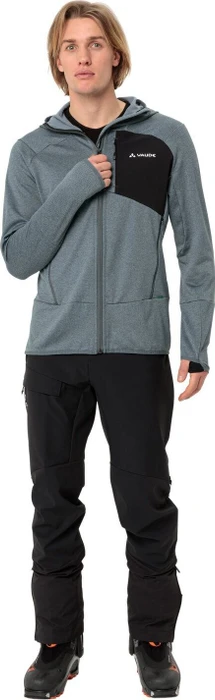 Vaude Monviso Hooded Fleece II Funktionsjacke heron (Herren)