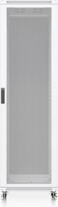 Ubiquiti 42U Rack Cabinet, 19" Rackschrank 42HE, mit Rollen, Gitternetztür, weiß, 1000mm tief