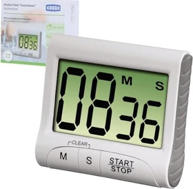 Xavax Countdown Kitchen Timer weiß