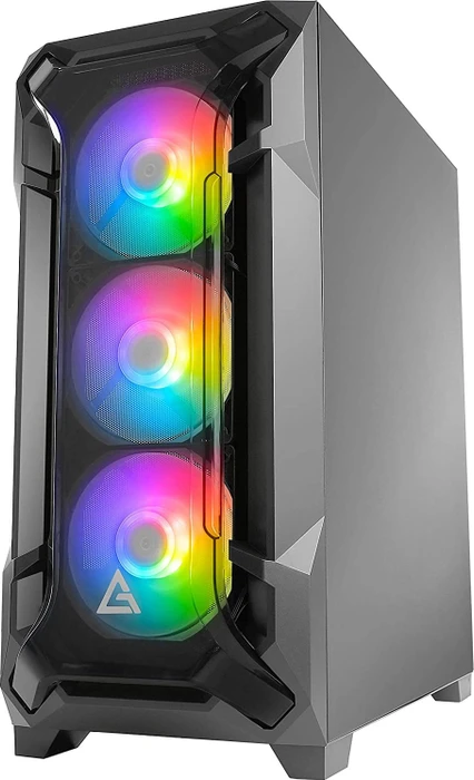 Antec Dark League Dark Fleet DF600, Glasfenster