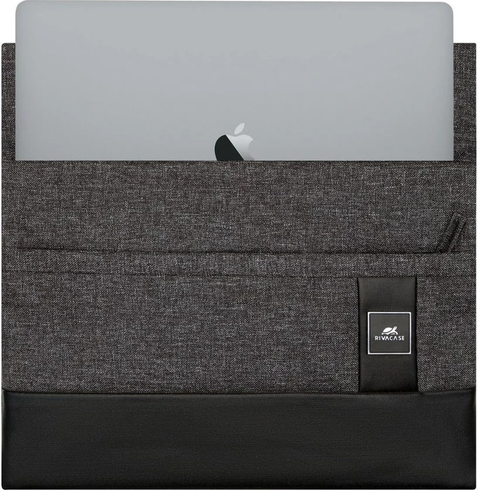 RivaCase Lantau 8802 Notebook Sleeve für MacBook Air/Pro 13" Black Melange