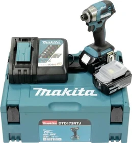 Makita DTD173RTJ Akku-Schlagschrauber inkl. MAKPAC + 2 Akkus 5.0Ah