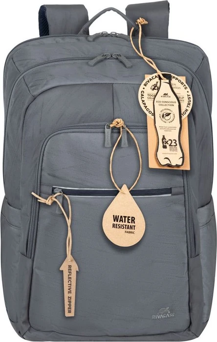 RivaCase Alpendorf 7569 ECO Laptop Rucksack 17.3", grau