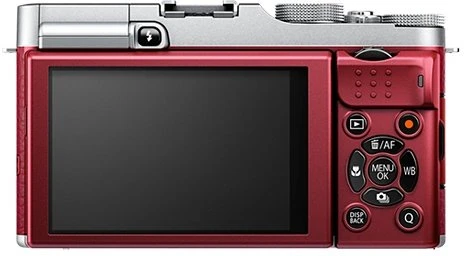 Fujifilm X-A1 rot mit Objektiv Fujinon XC 16-50mm 3.5-5.6 OIS