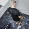 adidas D4T Primelift 3-Streifen Funktionsshirt kurzarm schwarz (Herren) Vorschaubild