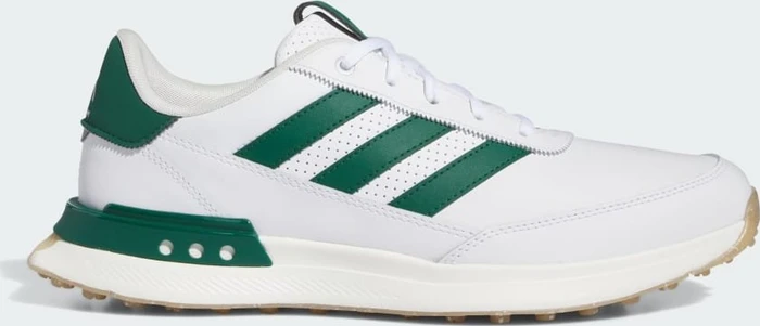 adidas S2G Spikeless Leather 24 cloud white/collegiate green/gum (Herren)
