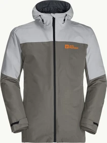 Jack Wolfskin Glaabach 3in1 Funktionsjacke moonwalk (Herren)