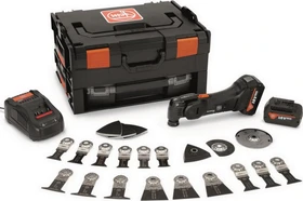 Fein MultiMaster AMM 700 Max Black Edition Akku-Multifunktionswerkzeug inkl. L-Boxx + 2 Akkus 4.0Ah + Zubehör