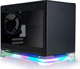 In Win A1 Plus, schwarz, Glasfenster, Mini-ITX, 650W