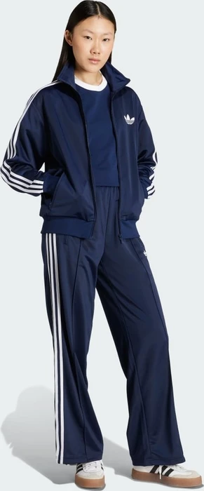 adidas 3-Streifen T-Shirt kurzarm night indigo/white (Damen)