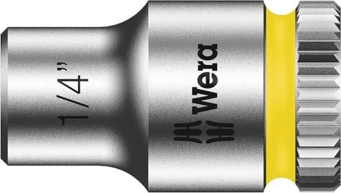 Wera 8790 HMA Zyklop Außensechskant Steckschlüssel 1/4" zöllig, 1/4"x23mm