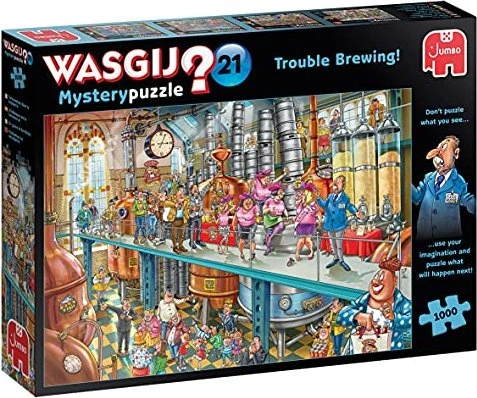 Jumbo Wasgij Mystery Ärger bahnt sich an!