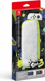 Nintendo Switch OLED Splatoon 3 Edition Schutzfolie & Tasche (Switch)