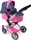Bayer Chic 2000 Mika Kombipuppenwagen butterfly navy pink (595-33)