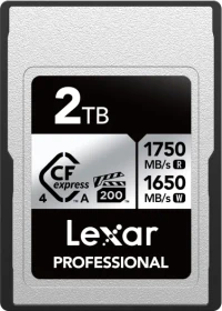 Lexar Professional SILVER R1750/W1650 CFexpress 4.0 Type A 2TB