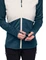 Vaude Monviso Grid Fleece Funktionsjacke dark sea/white (Damen) Vorschaubild