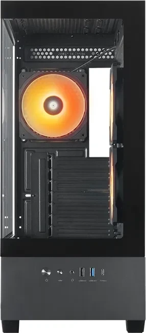 Chieftec Vista GT-01B, Glasfenster