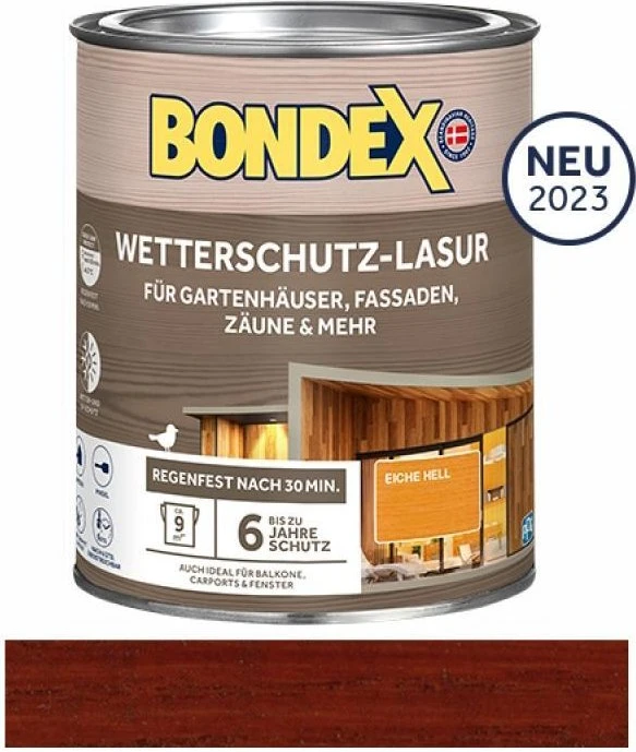 Bondex Holzlasur außen mahagoni, 750ml
