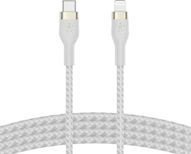 Belkin BoostCharge Pro Flex USB-C/Lightning Kabel 1.0m weiß
