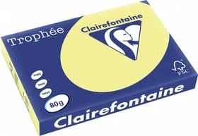 Clairefontaine Trophée Universalpapier matt hellgelb, A3, 80g/m², 500 Blatt