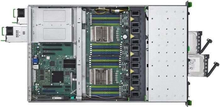 Fujitsu Primergy RX2540 M2, Xeon E5-2620 v4, 16GB RAM, 2HE