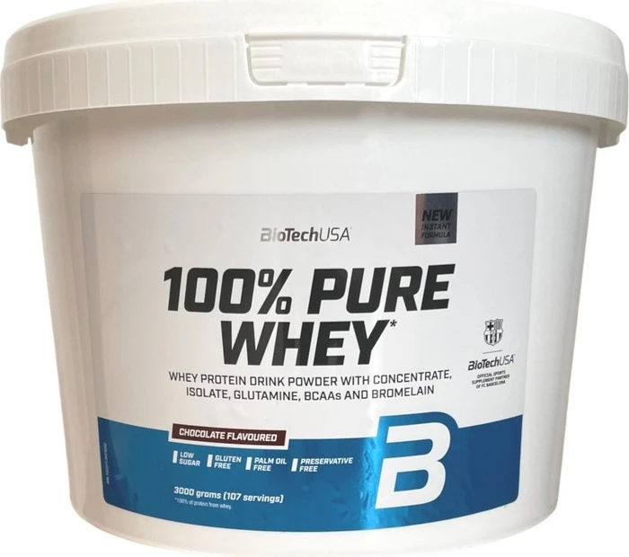 BioTech USA 100% Pure Whey Bourbonvanille 2.27kg