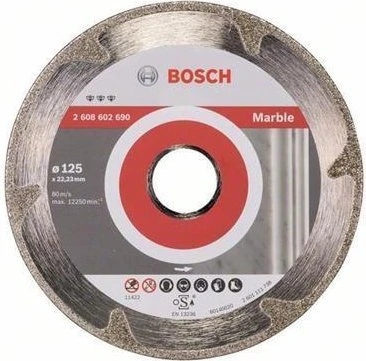 Bosch Professional Marmor Best Diamanttrennscheibe, 125x2.2x22.23mm, 1 Stück