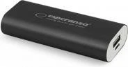 Esperanza Powerbank Hadron 4400mAh schwarz